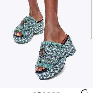 Kurk Geiger Kensington Wedge mule